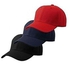 Mens Quality Base Ball Cap Black, Navy Blue And Red