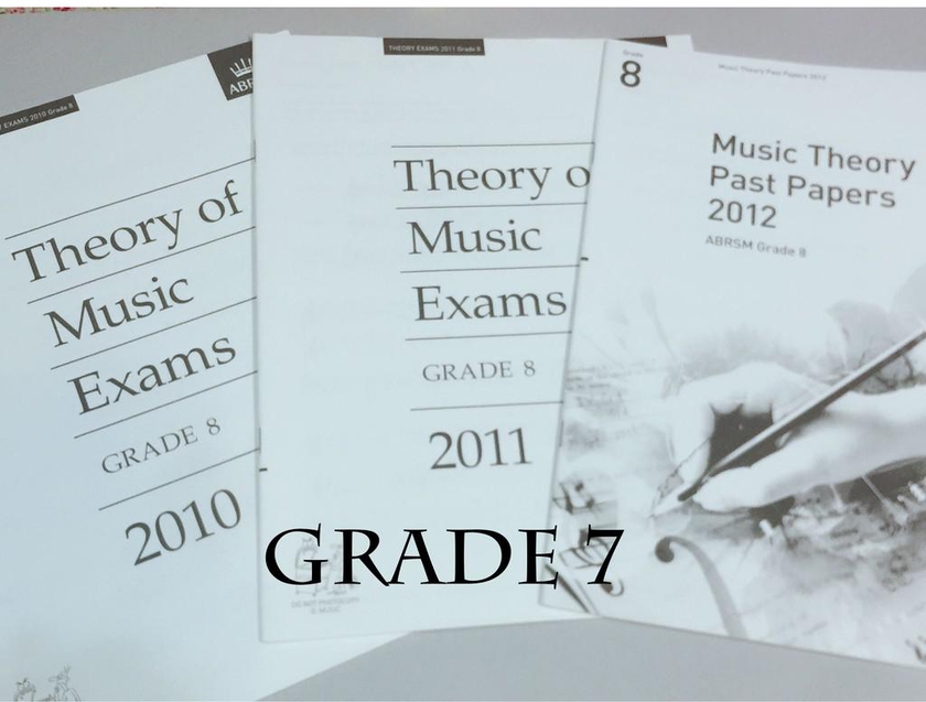Theguitarcentre ABRSM Theory of Music Past Year Papers 【GRADE 7】