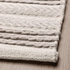VÄGNÄT Rug, flatwoven - off-white grey/handmade 200x300 cm