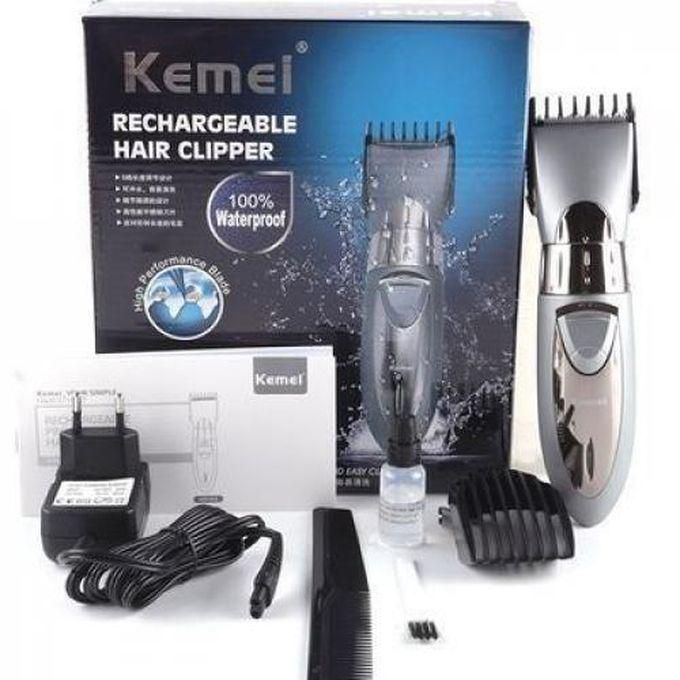 Kemei KM-605 ماكينة قص الشعر الكهربائية المقاومة للماء