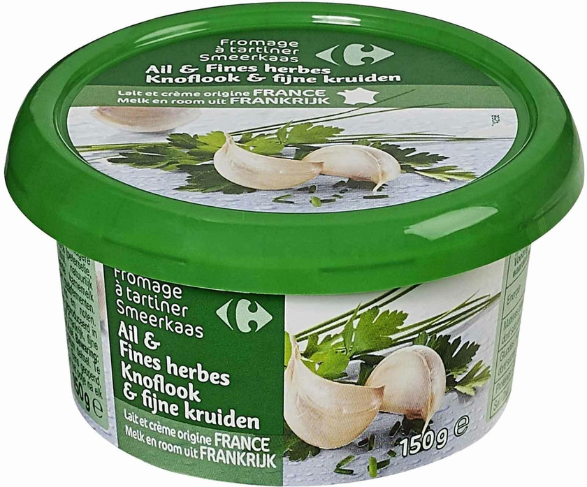 Carrefour Garlic and Sweet Herbs Cheese Spread 150g