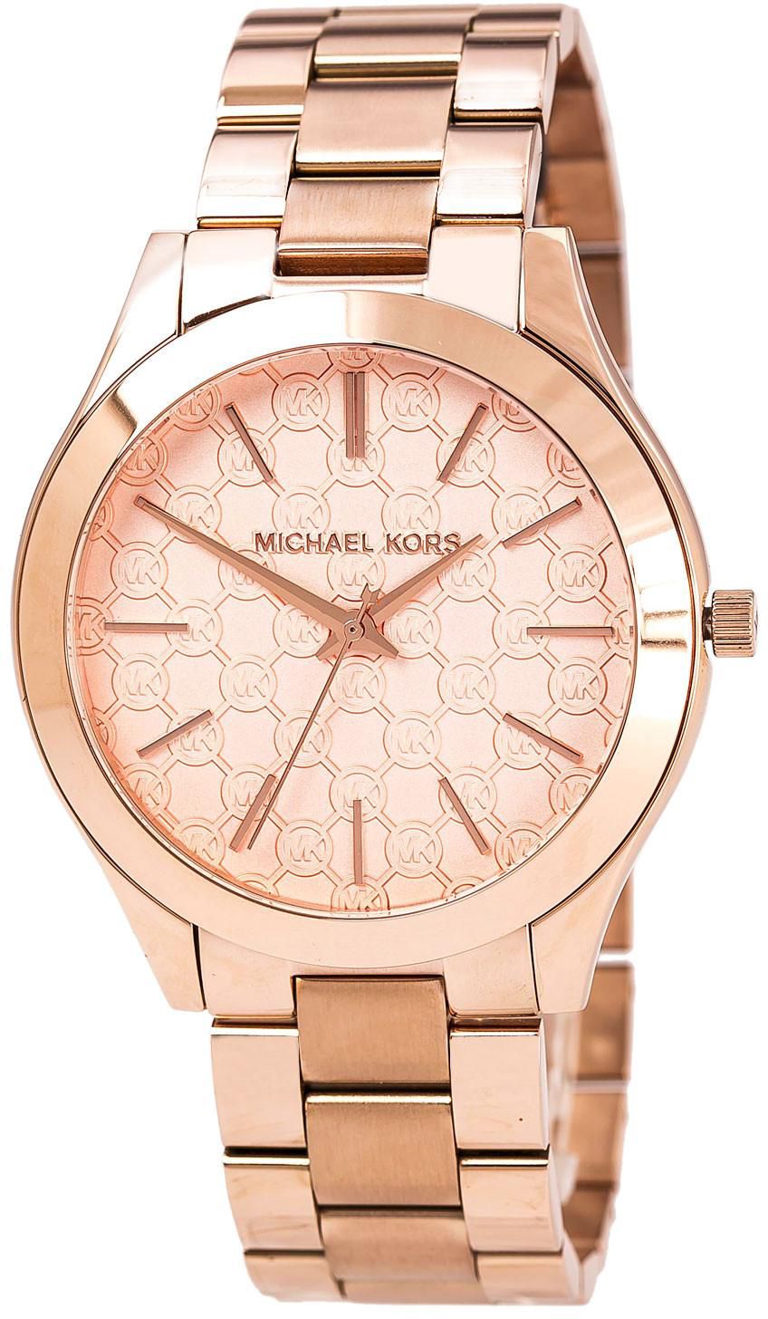 Michael Kors Women's Runway Rose Gold Stainless Steel Quartz Watch