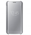 Margoun Sky Clear View Case for Samsung Galaxy S6 Edge - Silver