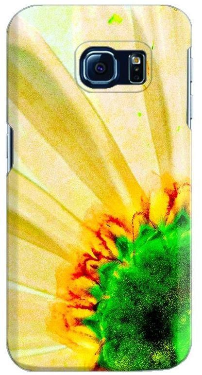 Stylizedd Samsung Galaxy S6 Edge Premium Slim Snap case cover Gloss Finish - Bloomin Sunflower