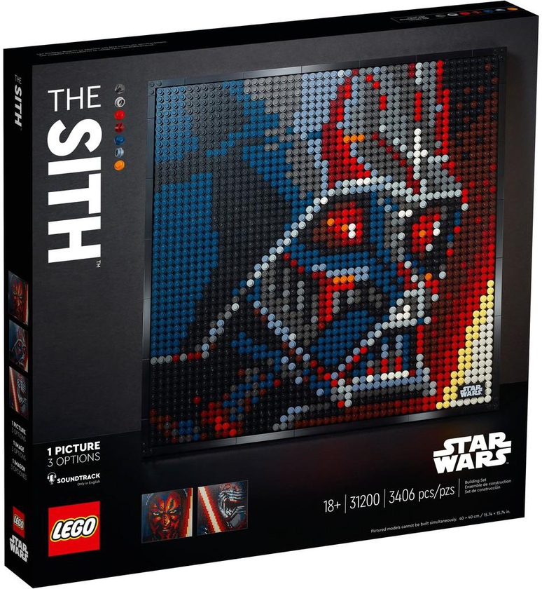 Lego Star Wars 31200 Art The Sith (100% Authentic Lego Product)