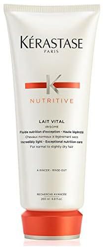 Kerastase Nutritive Lait Vital Conditioner | Nourishing, Lightweight Formula for Hydration | Boosts Shine for Healthy Hair and Easily Detangles | For Normal or Dry Hair | Old Packaging | 6.8 Fl Oz