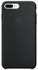 Silicone Case Cover For Apple iPhone 8 Plus/7 Plus Black