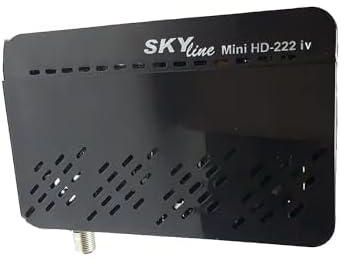 SkyLine 222iv Mini Full HD Satellite Receiver - Black