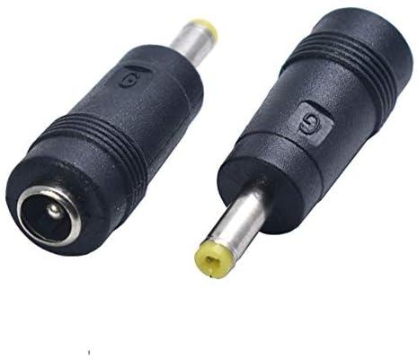 CentIoT - DC Power Socket 5.5 x 2.1mm Female -to- Male Plug 4.0 x 1.7 Connector Adapter Converter