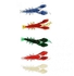 Magideal Pack Of 5 Soft Rubber 3D Shrimp Prawn Fishing Lures Bait Random Color