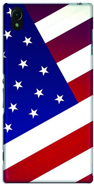 Stylizedd Sony Xperia Z3 Premium Slim Snap case cover Matte Finish - Flag of US