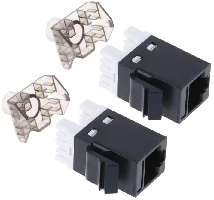 CAT6  UTP Network Module RJ45 Connector Cable Adapter Keystone Jack
