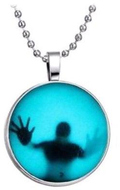 Alloy Glow In The Dark Pendant Necklace
