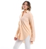 Andora Long Sleeves Hidden Buttons Shirt - Pale Orange