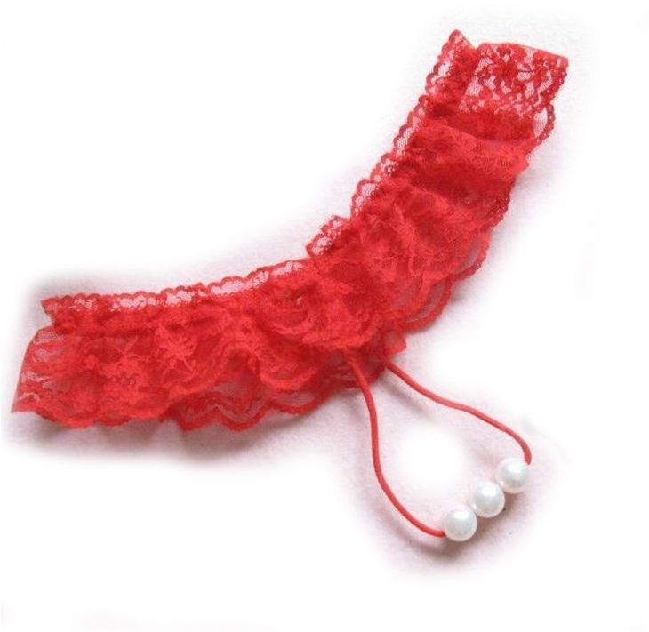 Women G-string Free Size - Red