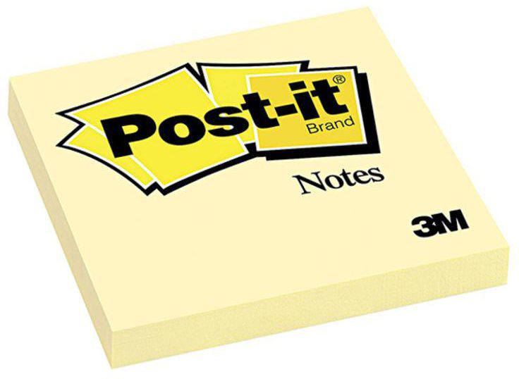 Pack Of 100 Post It Pads Yellow