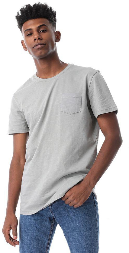 Ravin 53928 Full Sleeve T-Shirt For Men - Grey