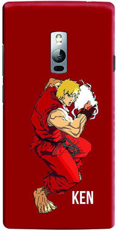 Stylizedd OnePlus 2 Slim Snap Case Cover Matte Finish - Street Fighter - Ken (Red)