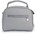 FSGS Light Gray Guapabien Simple Style PU Leather Pendent Strap Tote Women Quadrate Shoulder Bag 117758