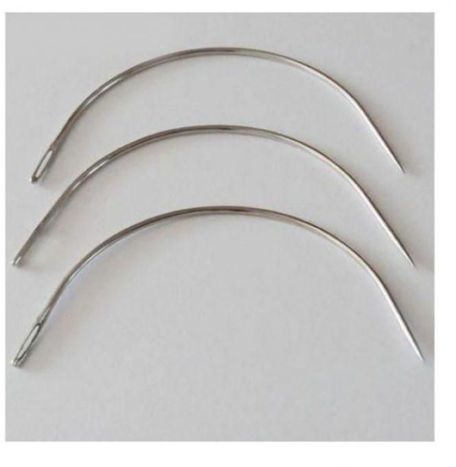 3 Pieces C Shaped Curved Needles
