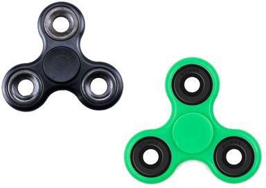 Spinner Fidget Spinner - 2 Pcs - Green/Black
