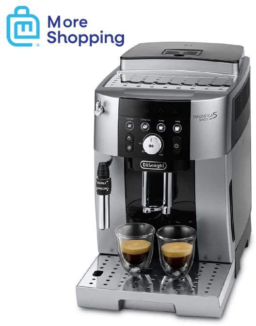 Delonghi Magnifica S Smart Coffee Machine 1450 Watt - Silver & Black