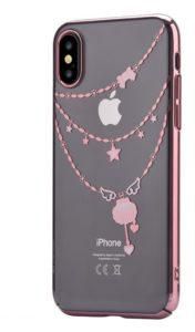 Devia Crystal Shell Case Rose Gold For Apple iPhone X - CRYSTALSHELLXRG