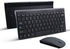 Mini Wireless Keyboard Mouse Combo - Black