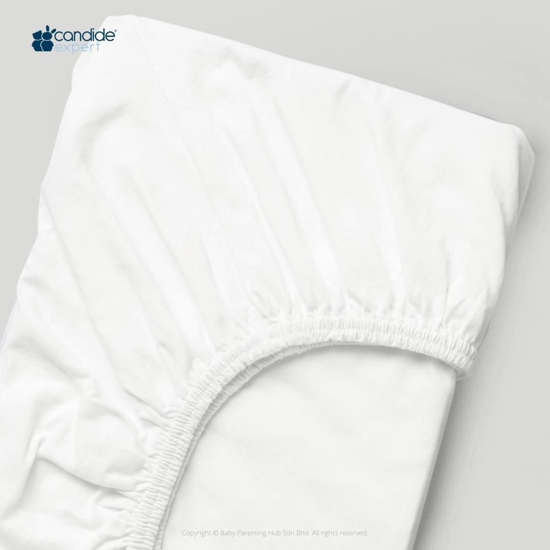 Candide Expert Cot Wedge 15° Fitted Sheet 65cm x 35cm x 9cm (3 Colors)