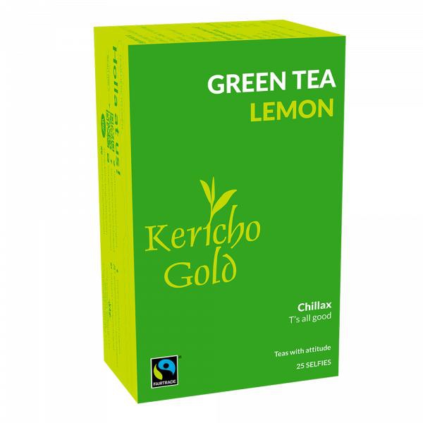 Kericho Gold Attitude Tea - Green Tea Lemon 25'ETB 