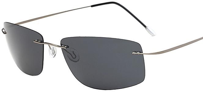 Polarized Titanium Silhouette sunglasses Polaroid Brand Designer Gafas Men