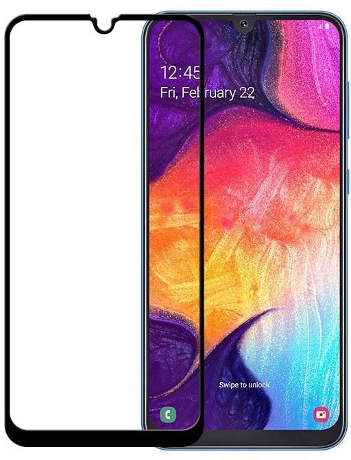 Samsung A50 Full Ply Tempered Glass Film With Two Strength Full
