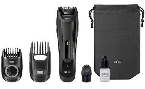 Braun BT5070 Beard Trimmer With 2 Comb Attachments + Soft Bag