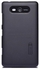 Nillkin Super Shield Hard case Cover with Screen Protector for Nokia Lumia 820 - Black