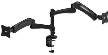 iPlay Interactive Counterbalance Dual Curved and LCD/LED Monitor Desk Mount