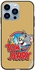 Protective Case Cover For Apple iPhone 14 Pro Tom And Jerry Design Multicolour