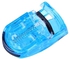 Mini Portable Eye Lash Curler With Curling Clip Blue/Black