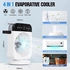 Mini Air Conditioner/ Portable Air Cooler Fan With Humidifier And Led Night Light