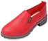 Casual Slip-On Loafer Shoe Red