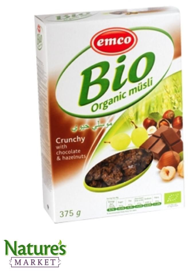 Musli with Chocolate and Hazelnuts (Organic)