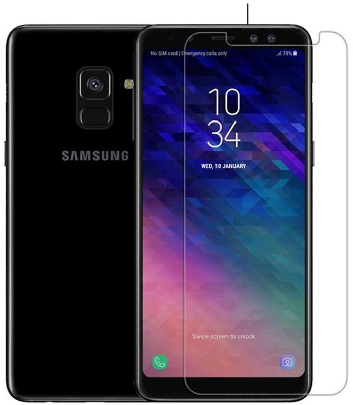 Tempered Glass Screen Protector For Samsung Galaxy a8 2018 Clear