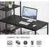 Desk, 120 cm, Black - H208