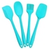 Silicone Cooking Utensils Set of 4 (Spoon+Spatula+Dustpan+Brush) High Quality Heat Resistant and Non-Stick Silicone Cooking Utensils for Kitchen Cooking Baking Mixing