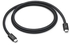 Apple Thunderbolt 4 USB-C Pro Cable, 1 m, Black, MU883ZE/A