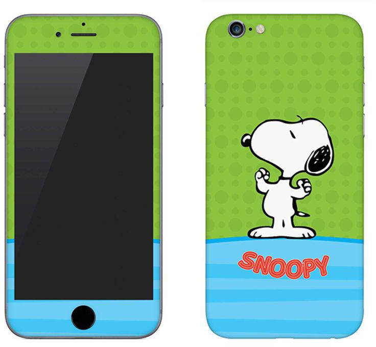 Vinyl Skin Decal For Apple iPhone 6S Plus Snoopy 4