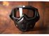 Motorcycle Helmet Mask - Black