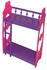 Generic 1Piece 10cm394Inch Doll Accessory Plastic Bunk Bed For