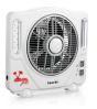 Saachi 10 Inch Rechargeable Box Fan NL-FN-1686RCH with LED Night Light