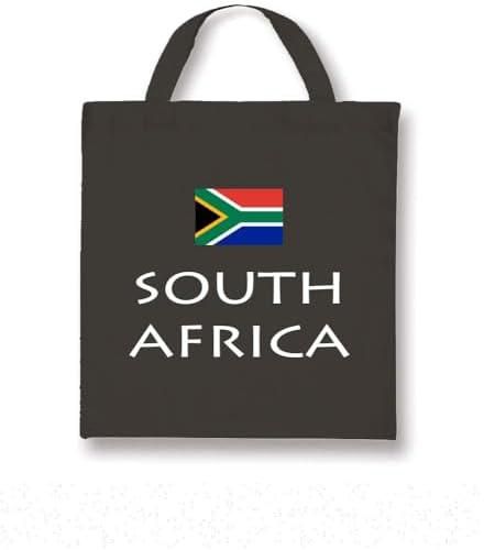 شنطة يد كبيرة توت من القطن بتصميم علم جنوب افريقيا العمودي لجنوب افريقيا من ايه اي كابرون™