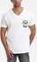 Ravin Chevron Accent T-Shirt - White